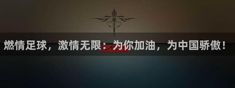 燃情足球，激情无限：为你加油，为中国骄傲！