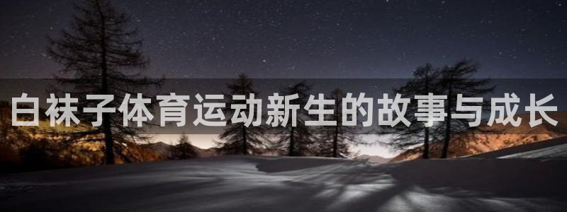 白袜子体育运动新生的故事与成长